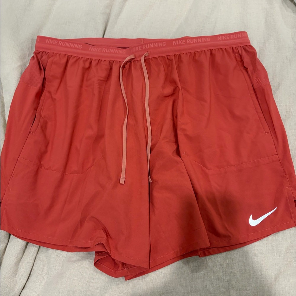 Nike Coral Dri-FIT Athletic Shorts